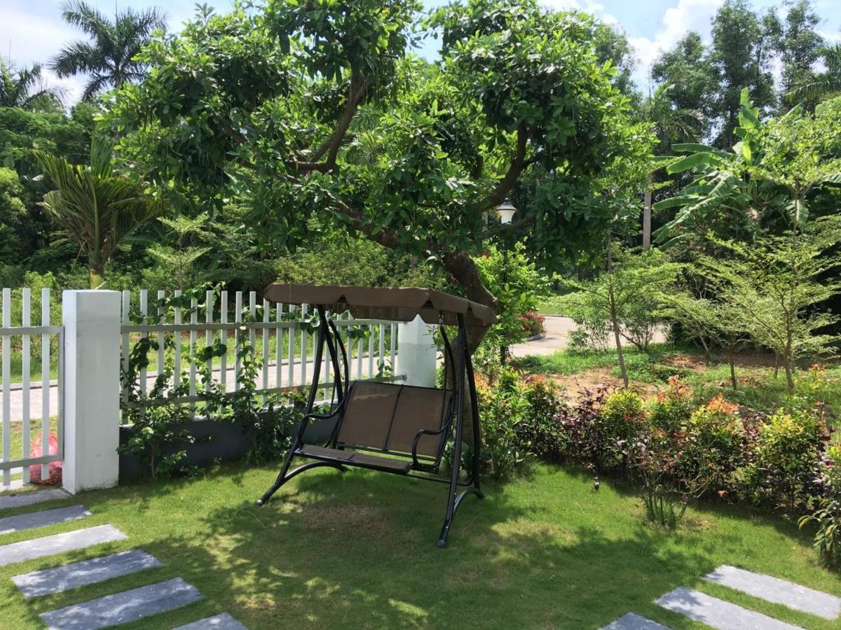 האנוי Flamingos Dai Lai Resort - Villa Tu Nhan Co Bbq מראה חיצוני תמונה