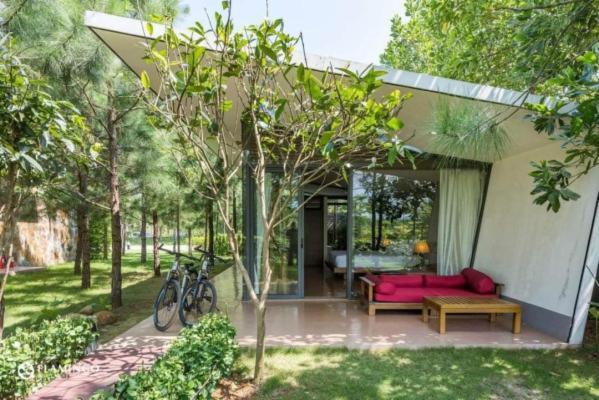 האנוי Flamingos Dai Lai Resort - Villa Tu Nhan Co Bbq מראה חיצוני תמונה